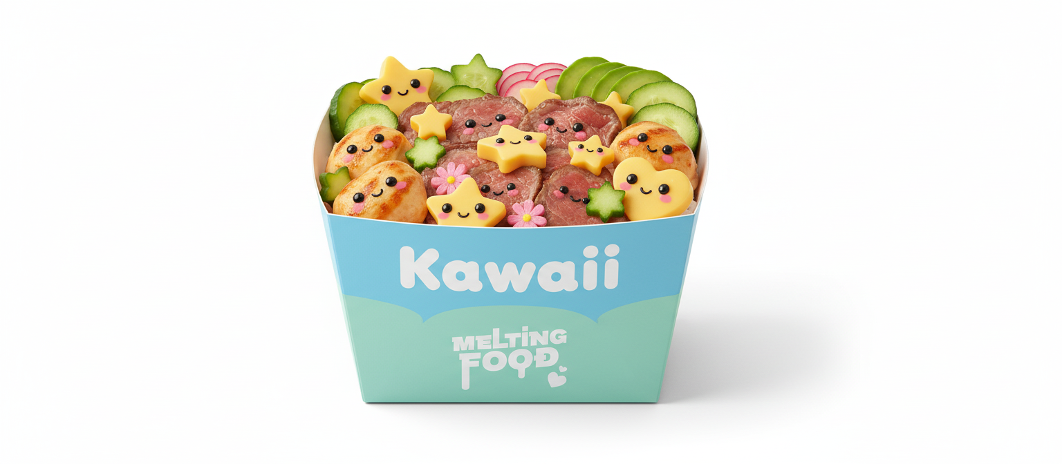 Style kawaii mignon